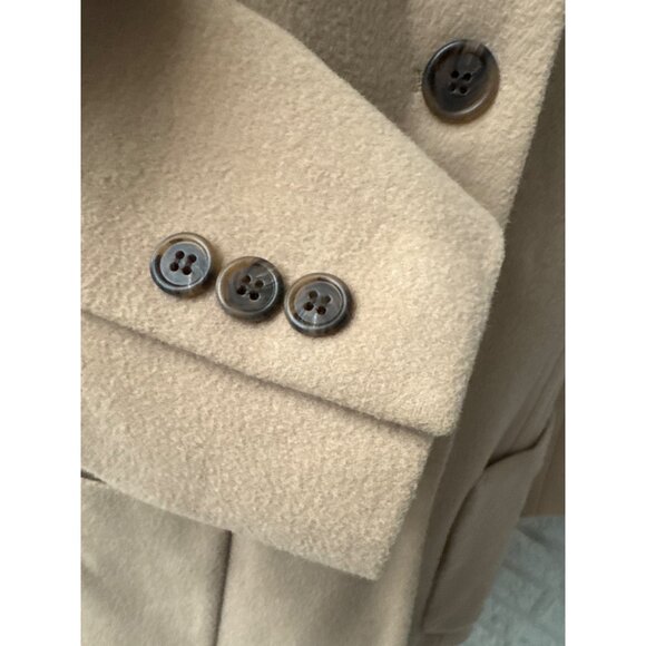Ann Taylor Women Caramel Wool Cashmere Blend Jacket Size 6P - Picture 6 of 8